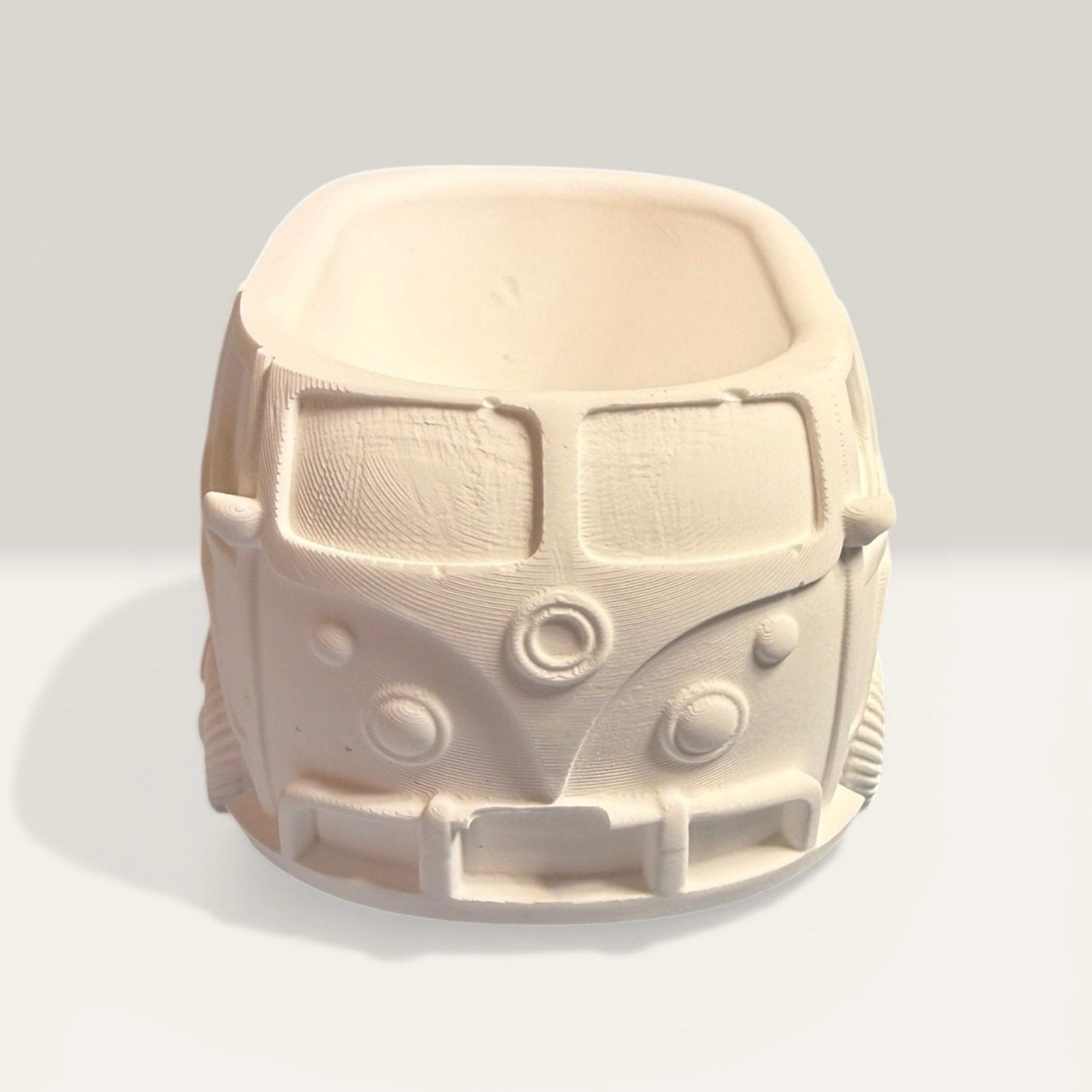 VW Bus Planter DIY Paint Your Own Retro Boho Hippie Van Handcrafted Eco Resin