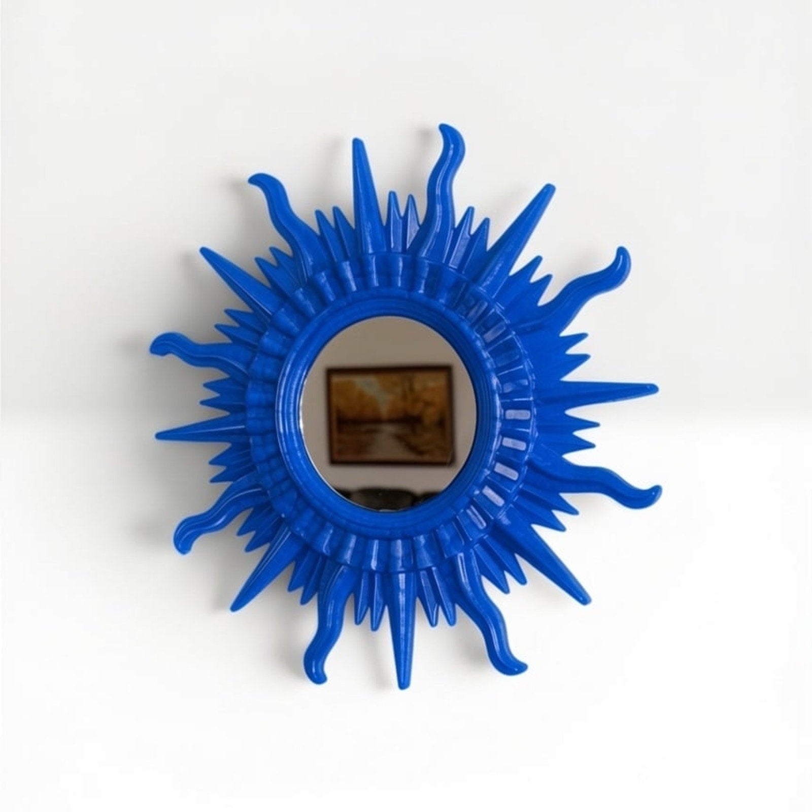 Made to Order Handmade Sunburst Resin Mirror | Choose Your Own Color Story MCM