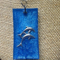 Handmade Resin Dolphins Pendant