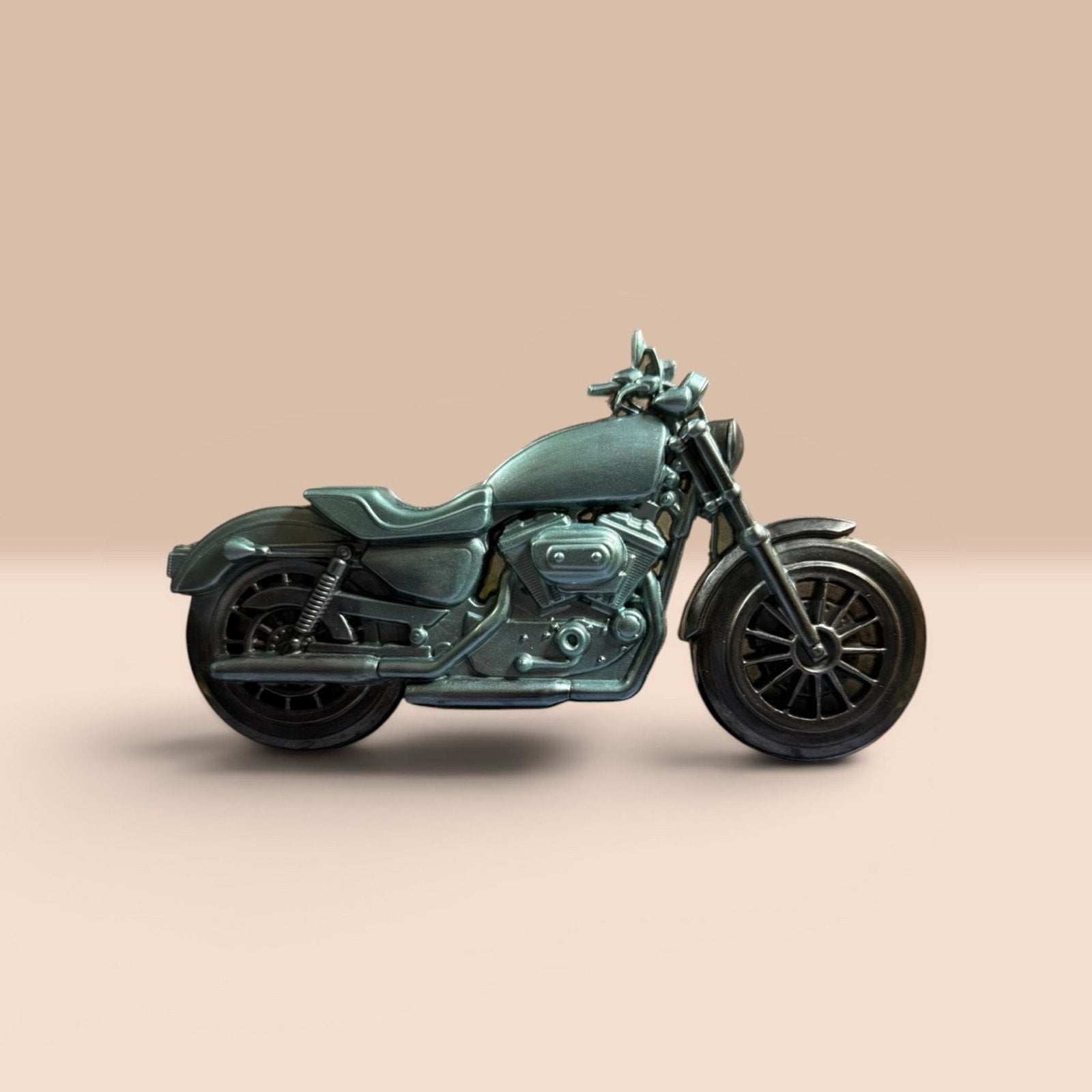 Motorcycle Decor | Industrial Biker Style Display Handcrafted Resin Gift Desk