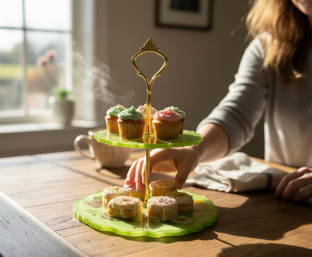 2 Tier Cake Stand