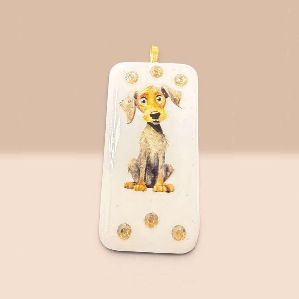 Handcrafted Mini Tile Art Necklace | Bee, Garden, Animal & Whimsical Pendants |