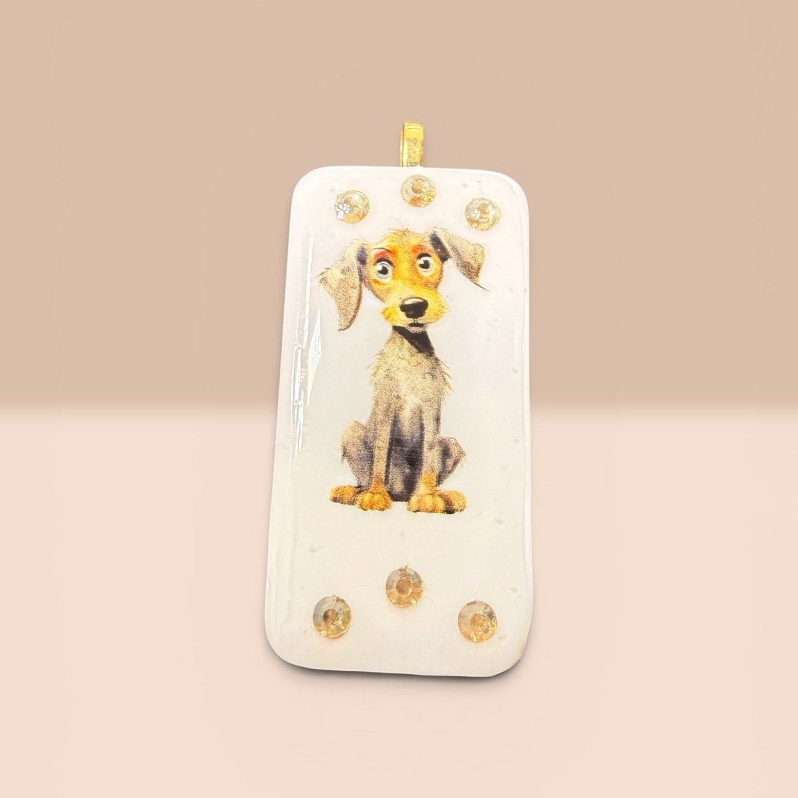 Handcrafted Mini Tile Art Necklace | Bee, Garden, Animal & Whimsical Pendants |