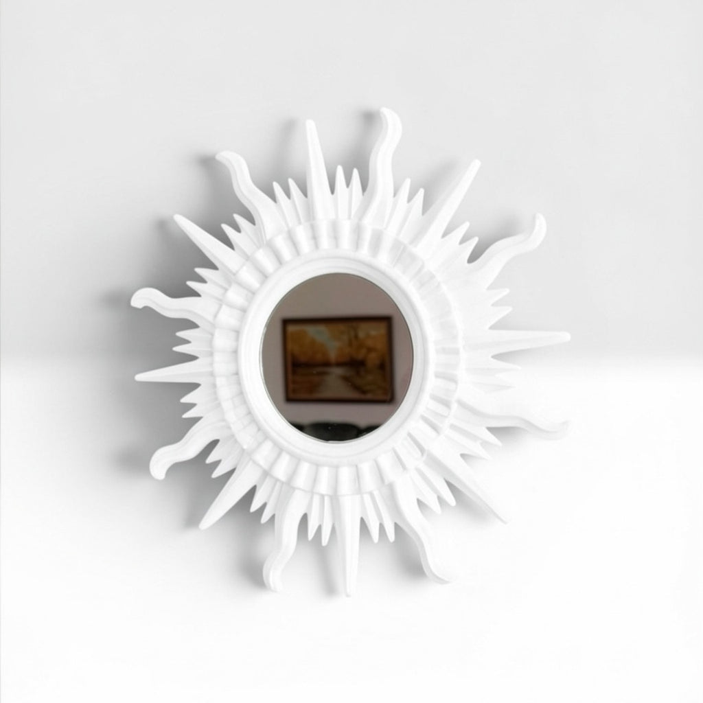 Made to Order Handmade Sunburst Resin Mirror | Choose Your Own Color Story MCM