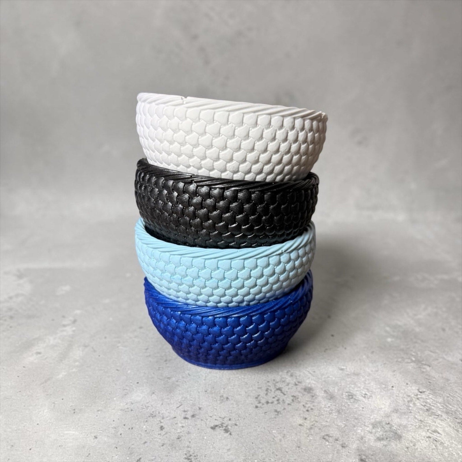 Handcrafted Eco Resin Catchall Bowl Set | Jewelry Dish | Modern Home Deco